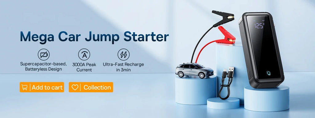 Compressor de Ar Portatil - 12v com lanterna